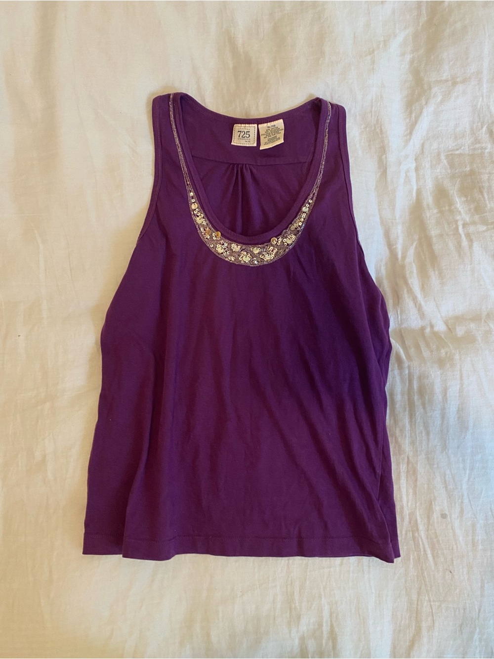Y2K beaded tank top